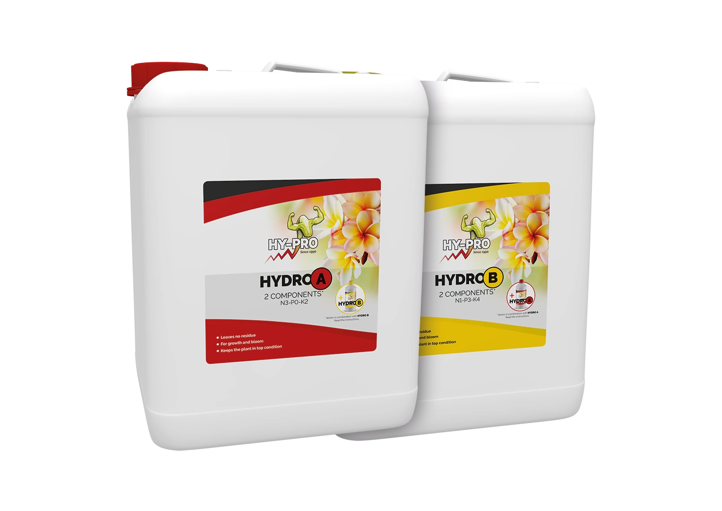 Hy-Pro Hydro Grow & Bloom A+B 10l