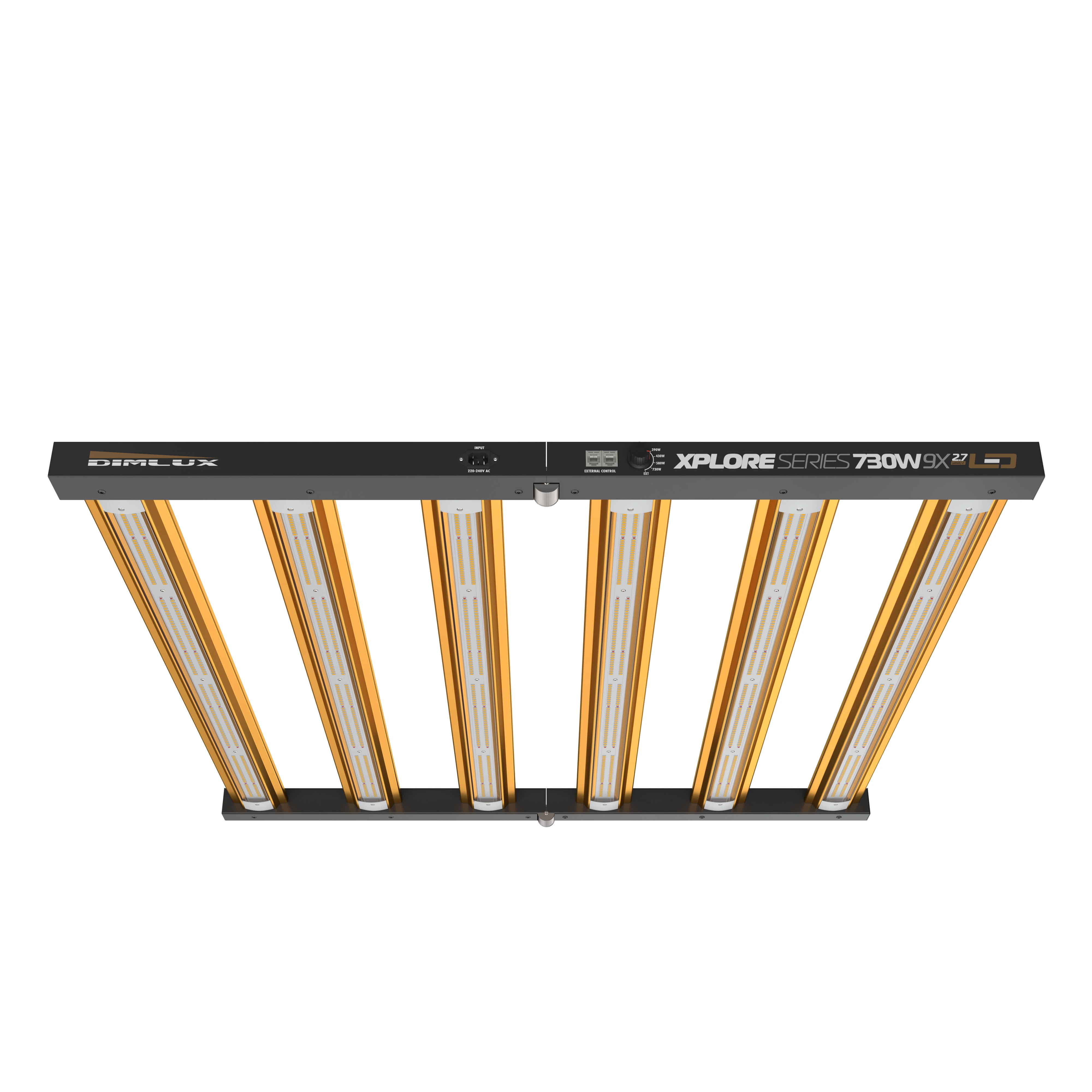 DimLux Xplore Series 730W 2.7μmol X9