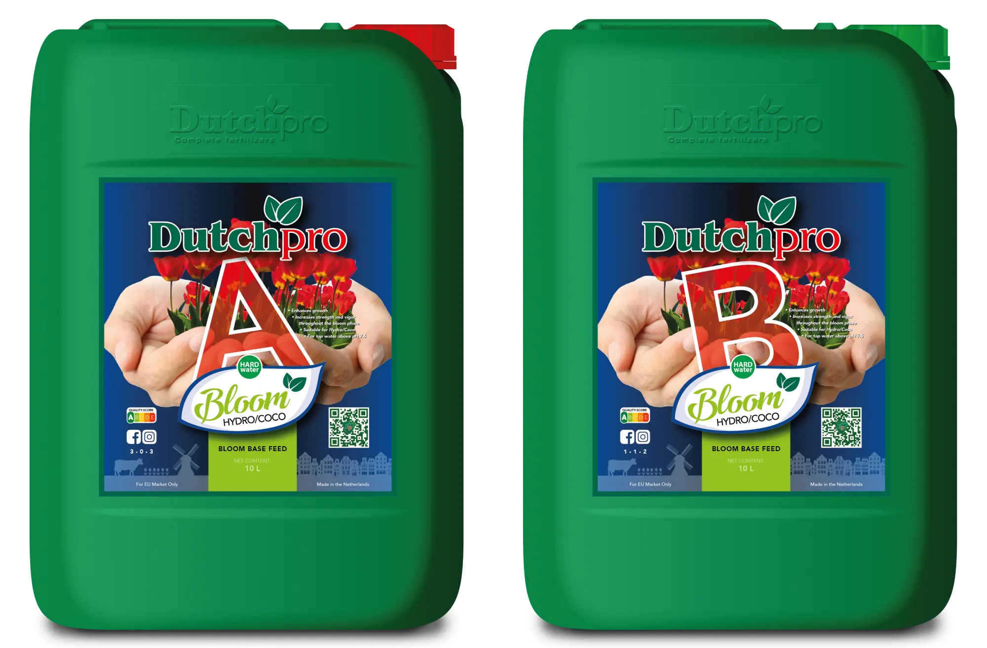 Dutchpro Bloom Hydro_Coco A+B (SET) (hartes Wasser) 10l