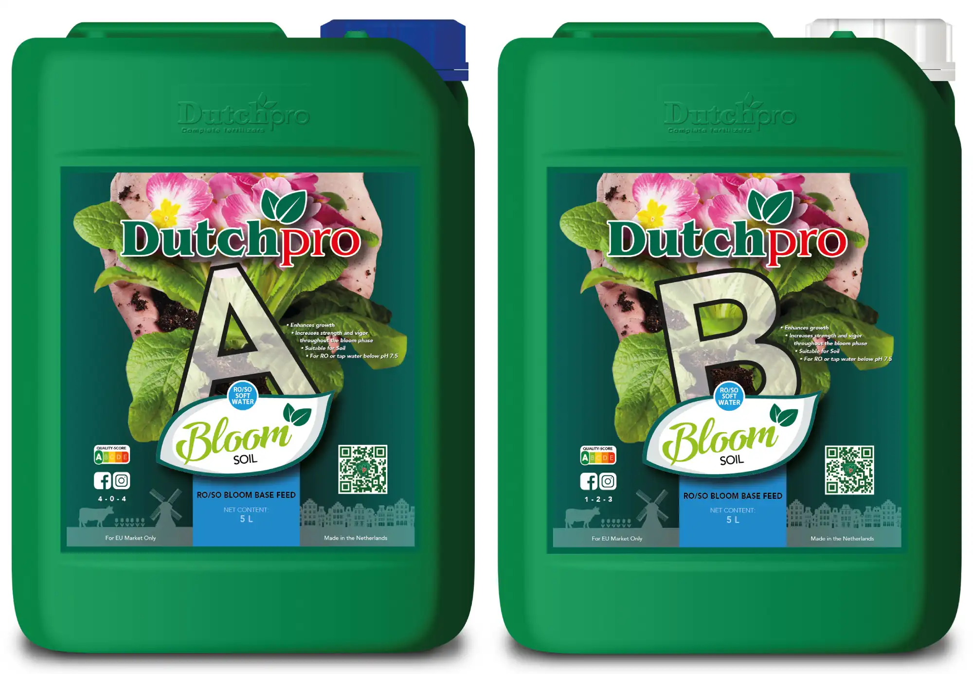 Dutchpro Bloom Soil A+B (Set) (weiches Wasser) 5l