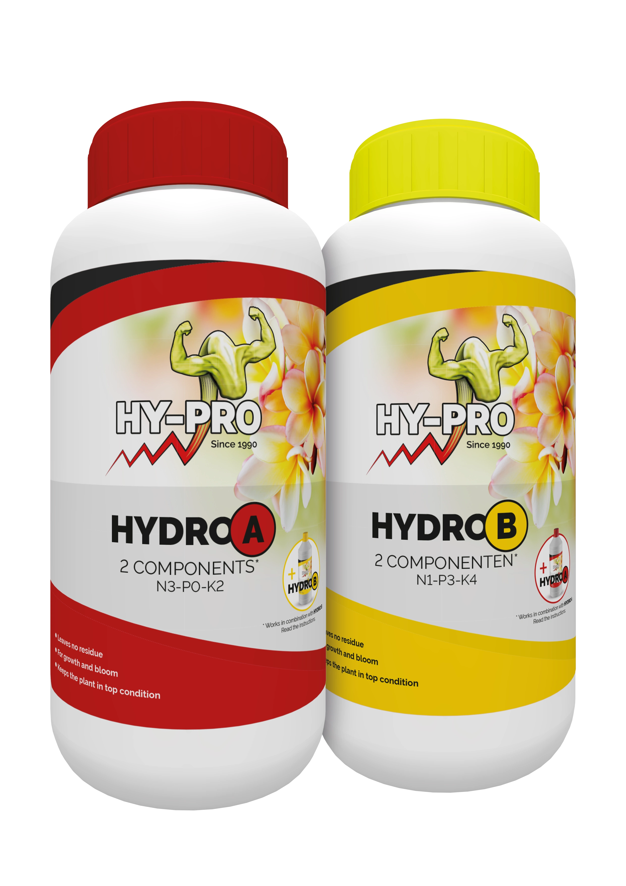 Hy-Pro Hydro Grow & Bloom A+B