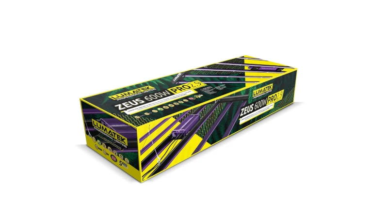 Home Grow Set 120x120x200cm mit Lumatek Zeus Pro LED, 465W, 600W